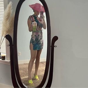 Colorful Kimono Dress